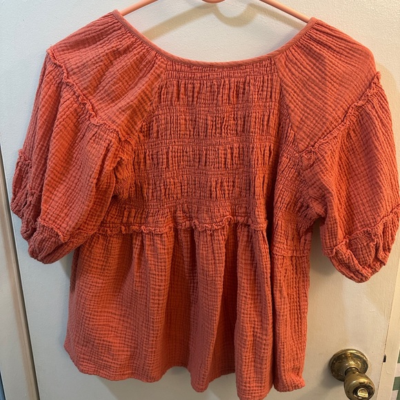 Orange blouse - Picture 2 of 3